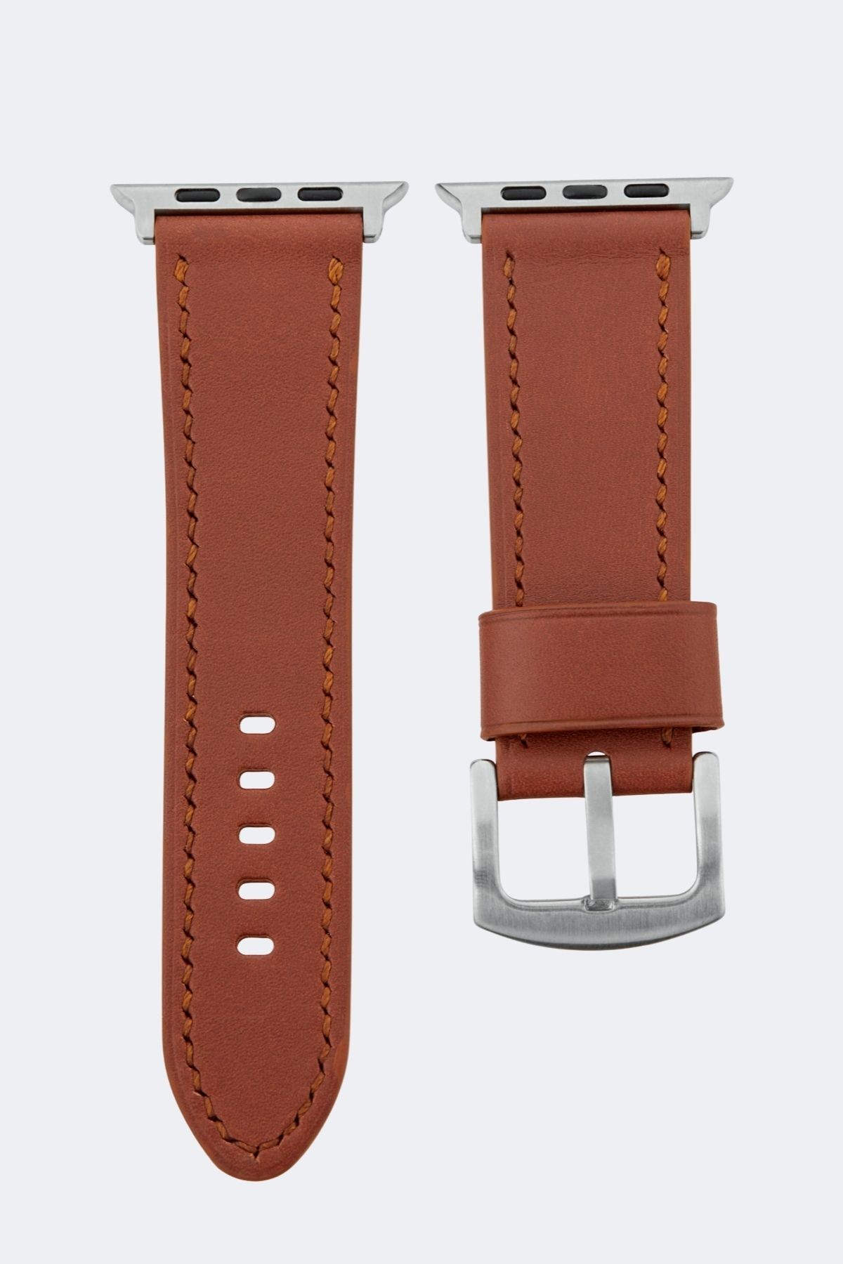 Monte Çift Kat Deri Dikişli Apple Watch Kordonu