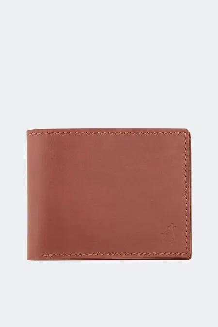 Monte Klasik Yatay Bi-Fold Deri Cüzdan