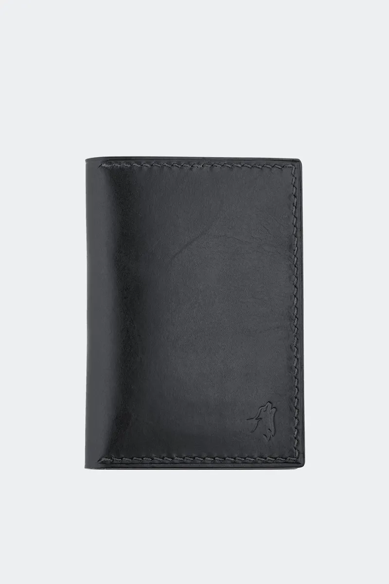 Nero Bi Fold Dikey Deri Kartlık