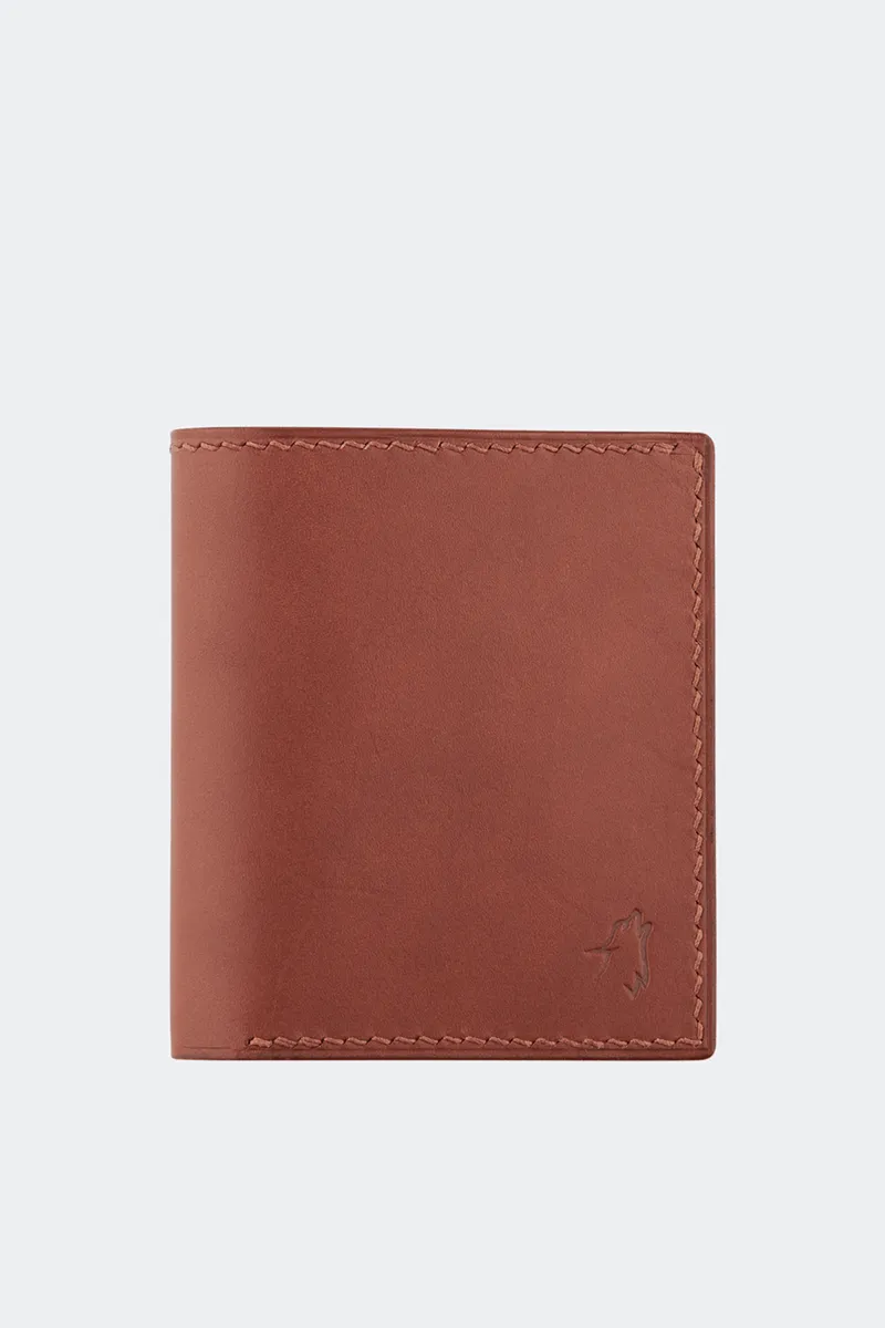 Monte Klasik Dikey Bi-Fold Deri Cüzdan