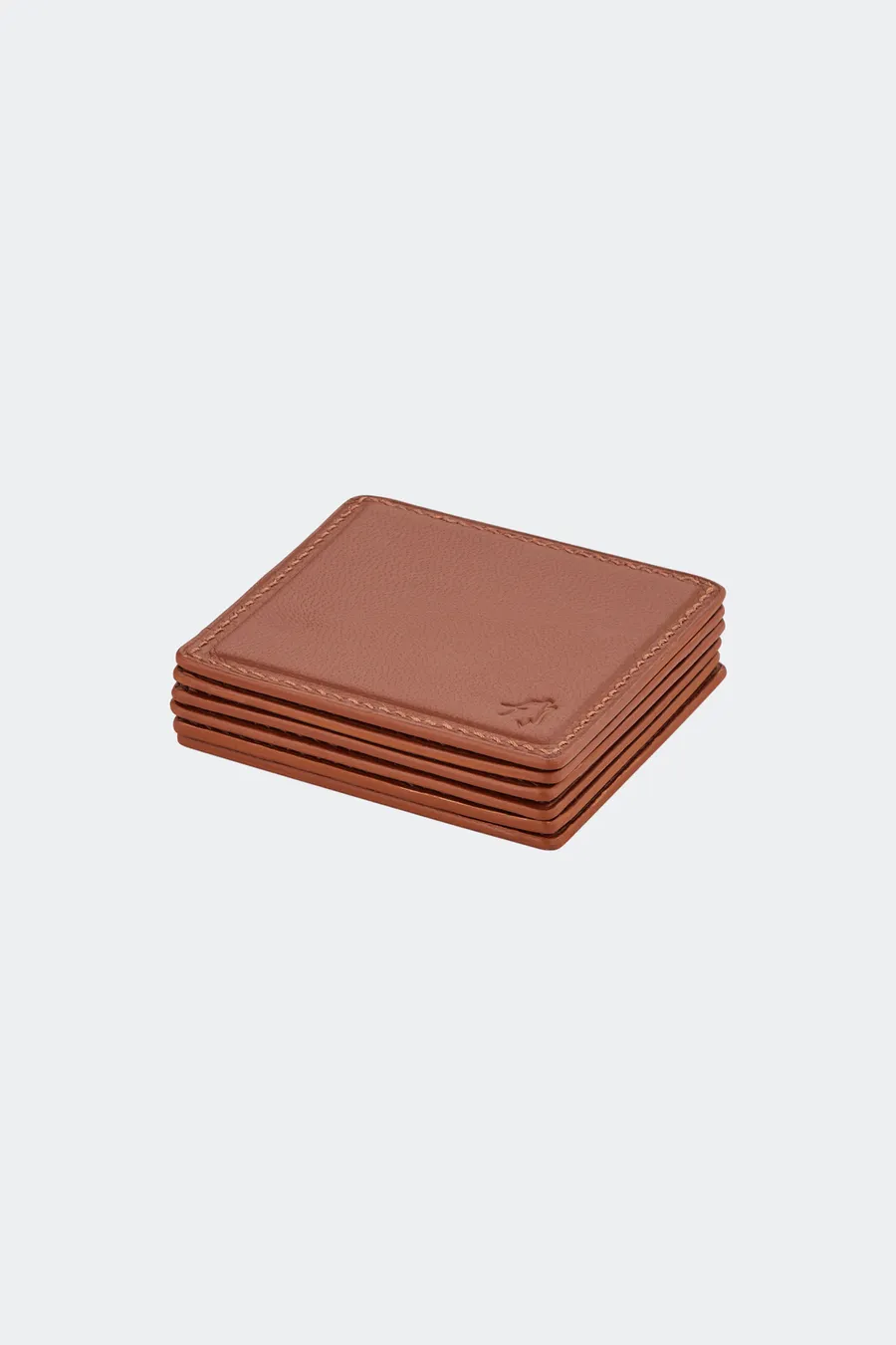 Monte Deri Tepsi ve 6 Adet Bardak Altlığı