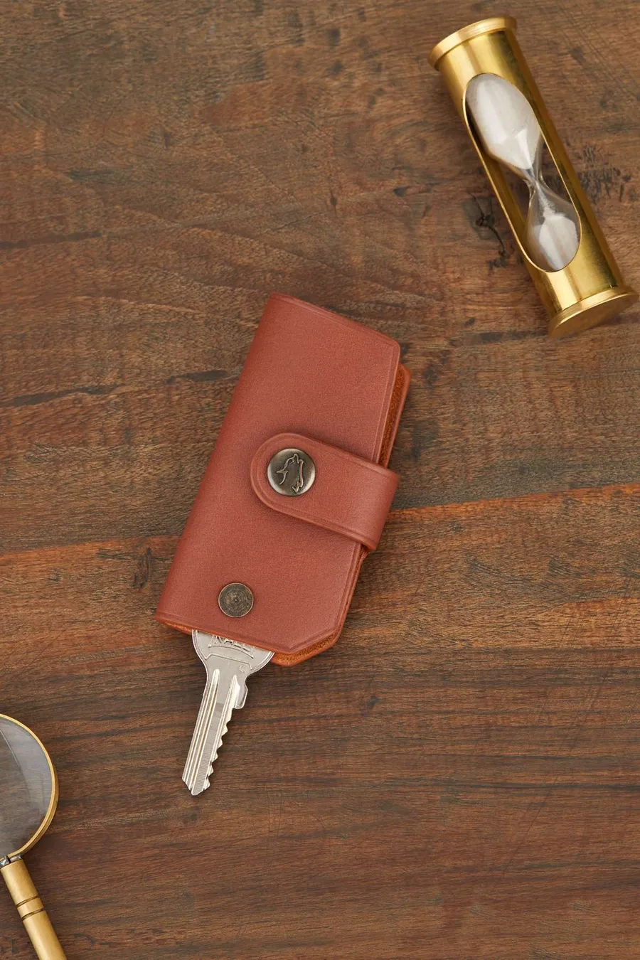 Monte Deri Anahtarlık Kılıfı