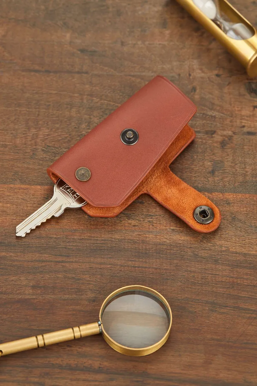 Monte Deri Anahtarlık Kılıfı