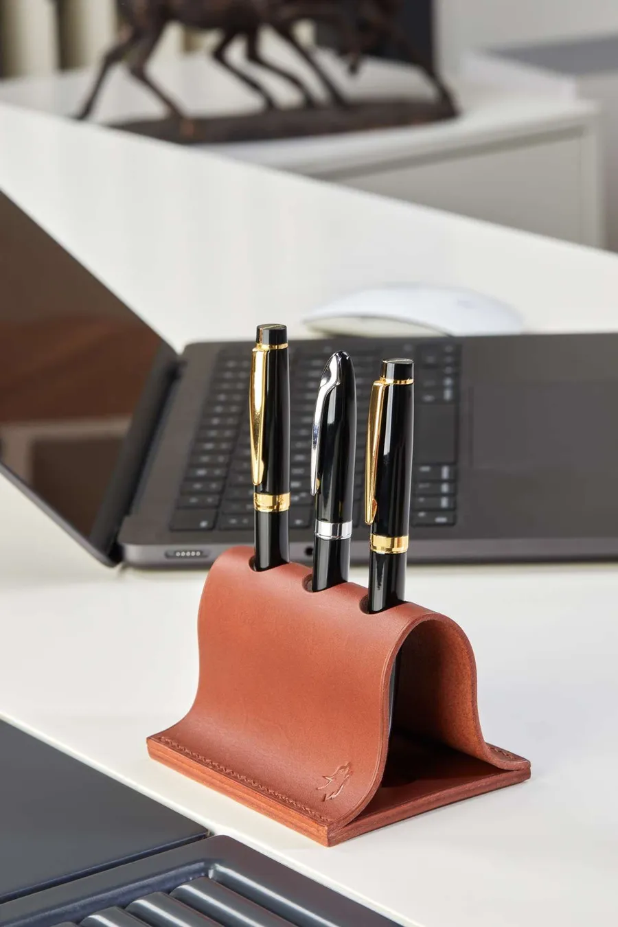 Monte Deri Masa Üstü Kalemlik 3’lü