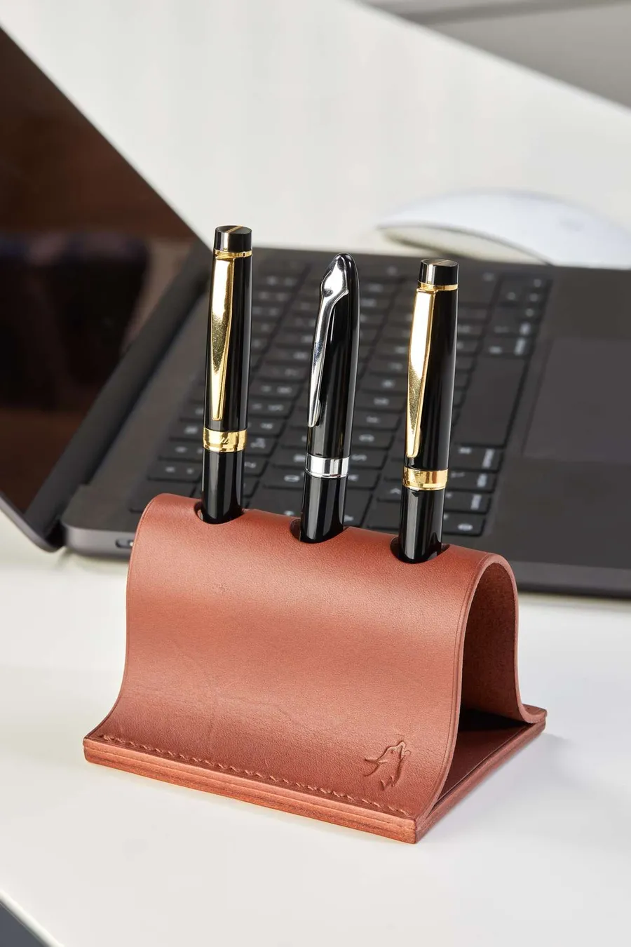 Monte Deri Masa Üstü Kalemlik 3’lü