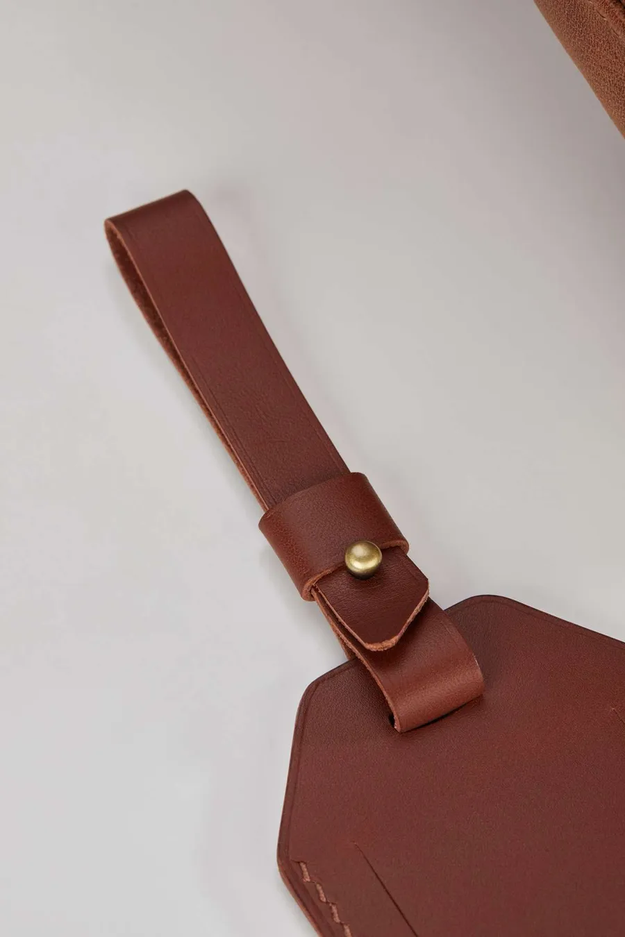 Monte Deri Kayışlı Bagaj Etiketi Kılıfı