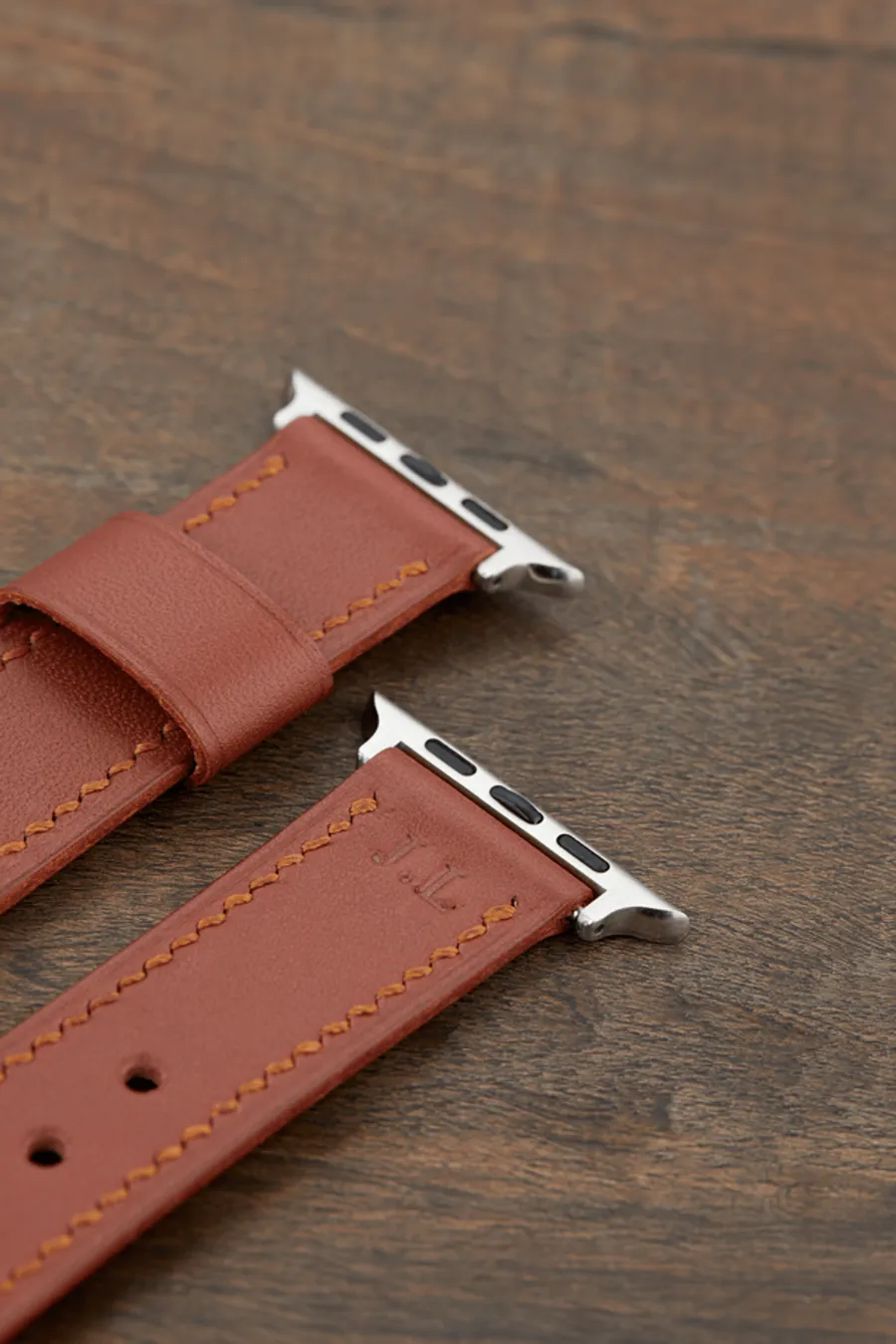 Monte Çift Kat Deri Dikişli Apple Watch Kordonu