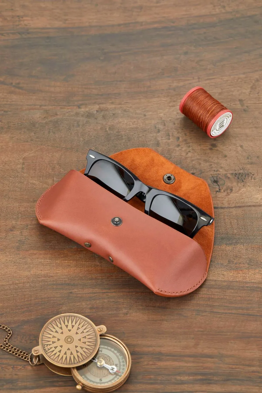 Monte Deri Güneş Gözlüğü Kılıfı