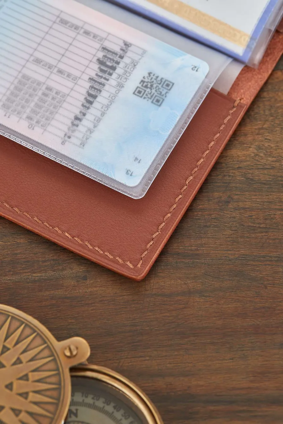 Monte Deri Ruhsat Kılıfı