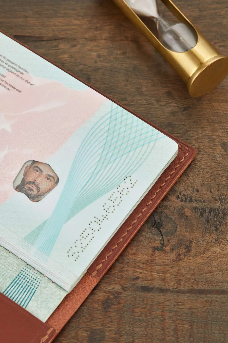 Magnus Deri Pasaport Kılıfı