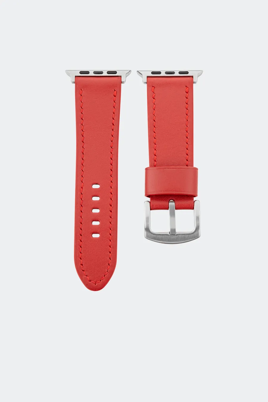 Monte Çift Kat Deri Dikişli Apple Watch Kordonu