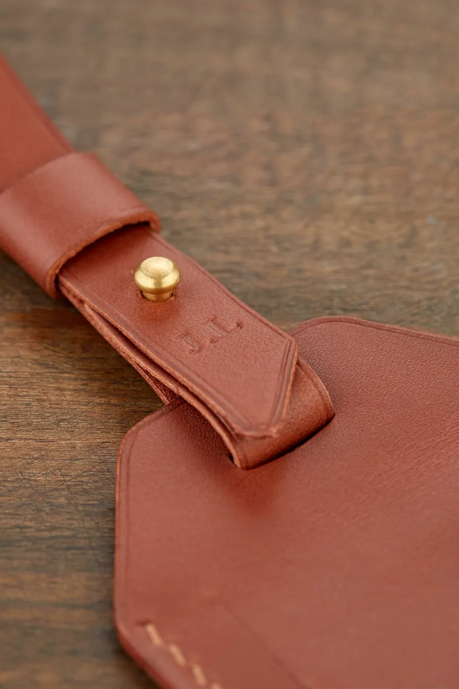 Monte Deri Kayışlı Bagaj Etiketi Kılıfı