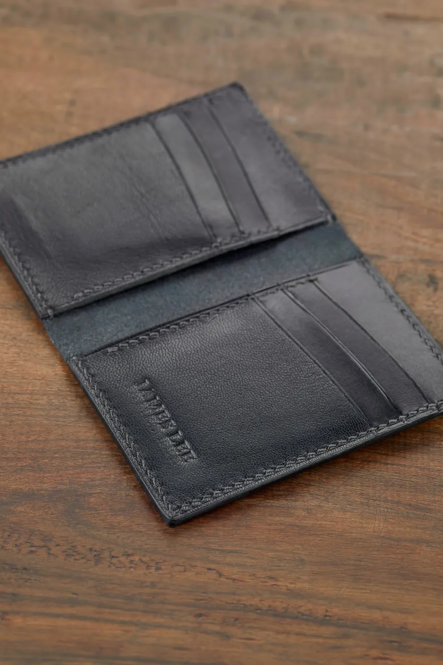 Nero Bi Fold Dikey Deri Kartlık