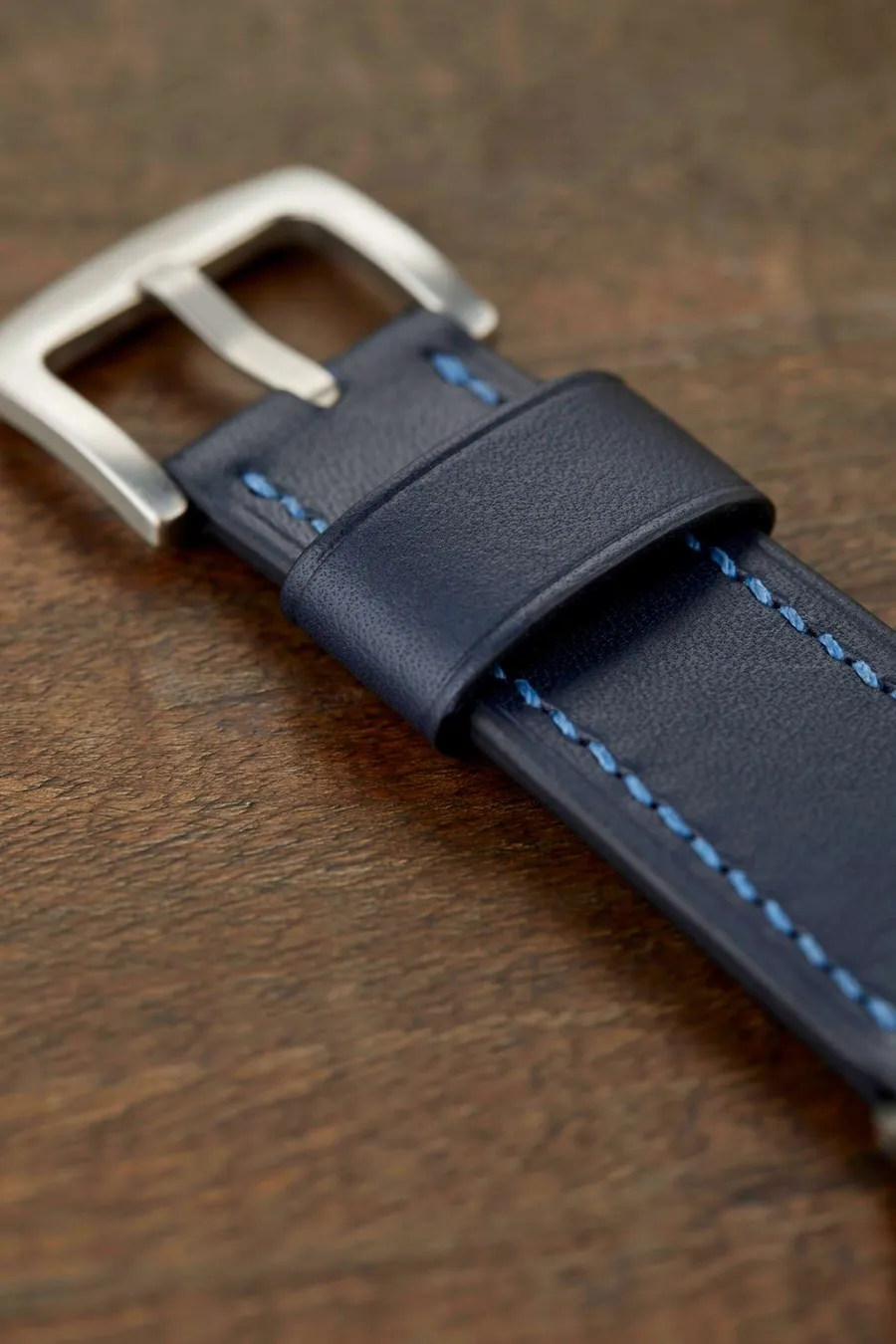 Monte Çift Kat Deri Dikişli Apple Watch Kordonu