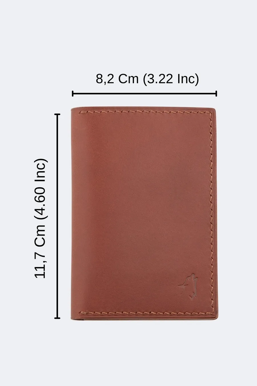 Nero Bi Fold Dikey Deri Kartlık