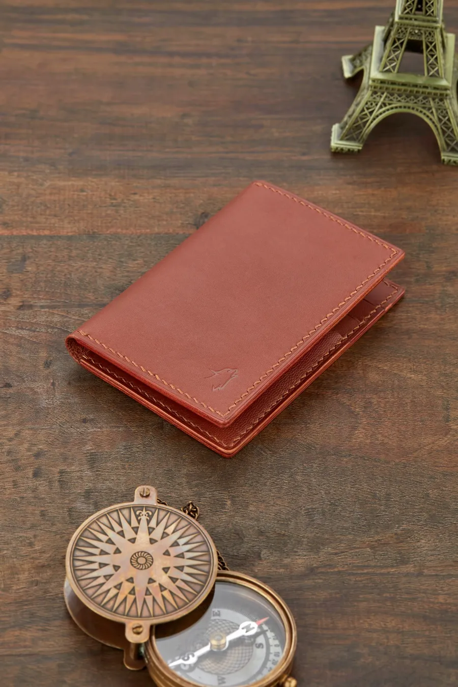 Nero Bi Fold Dikey Deri Kartlık