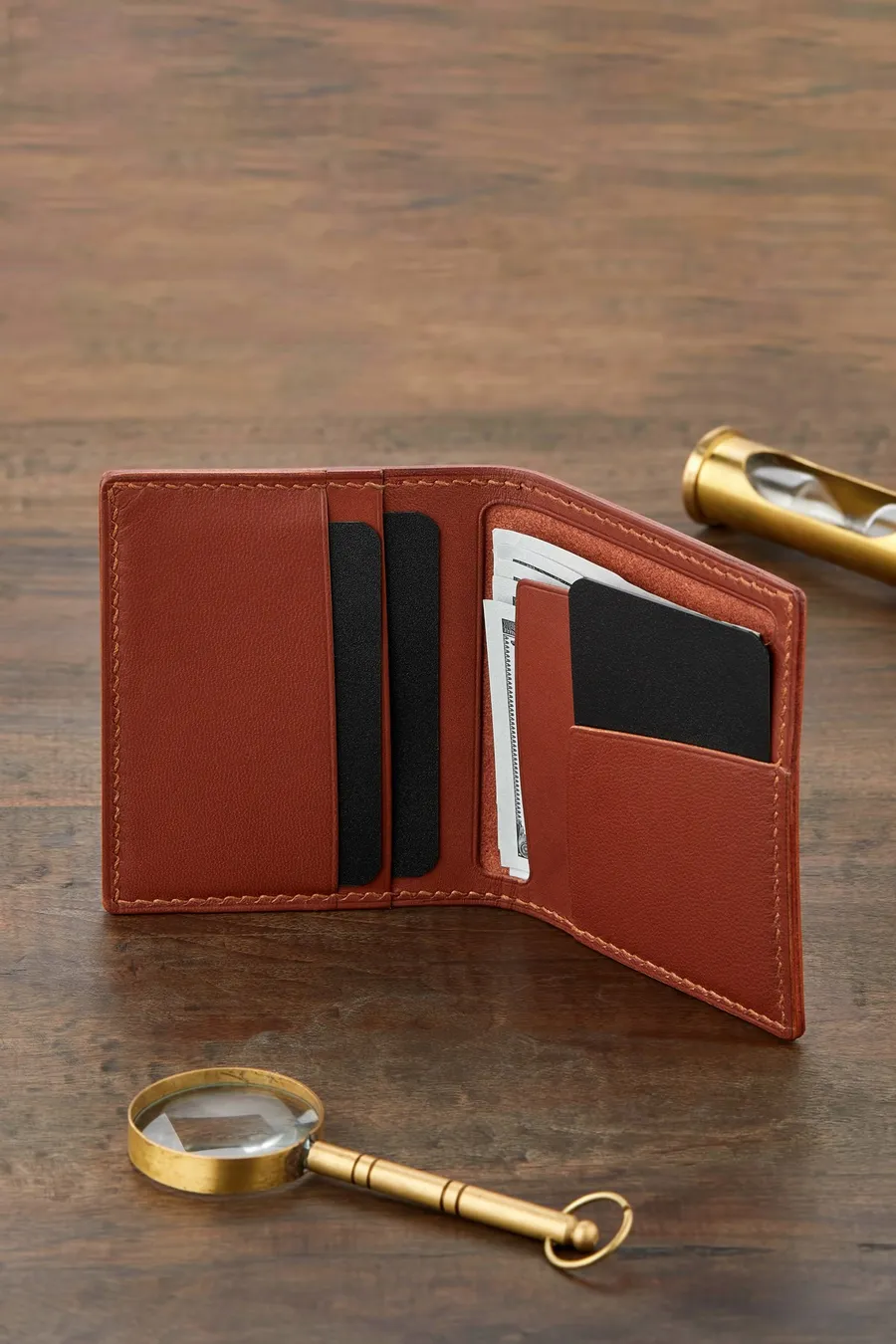 Marven Bi Fold Deri Cüzdan