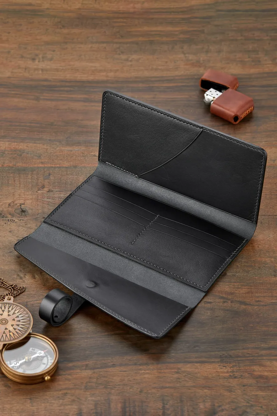 Magnus Kayışlı Deri Cüzdan