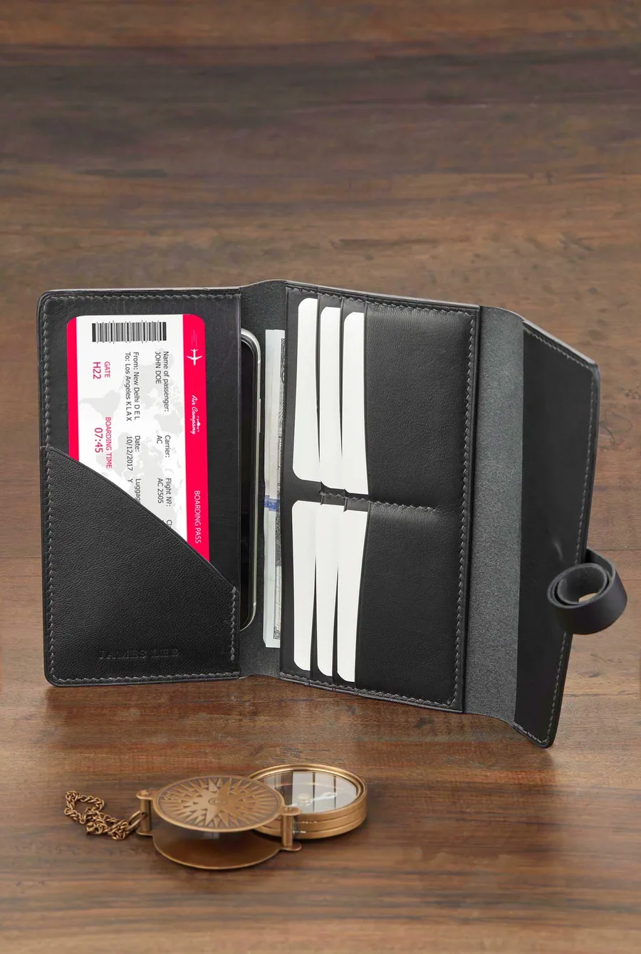 Magnus Kayışlı Deri Cüzdan