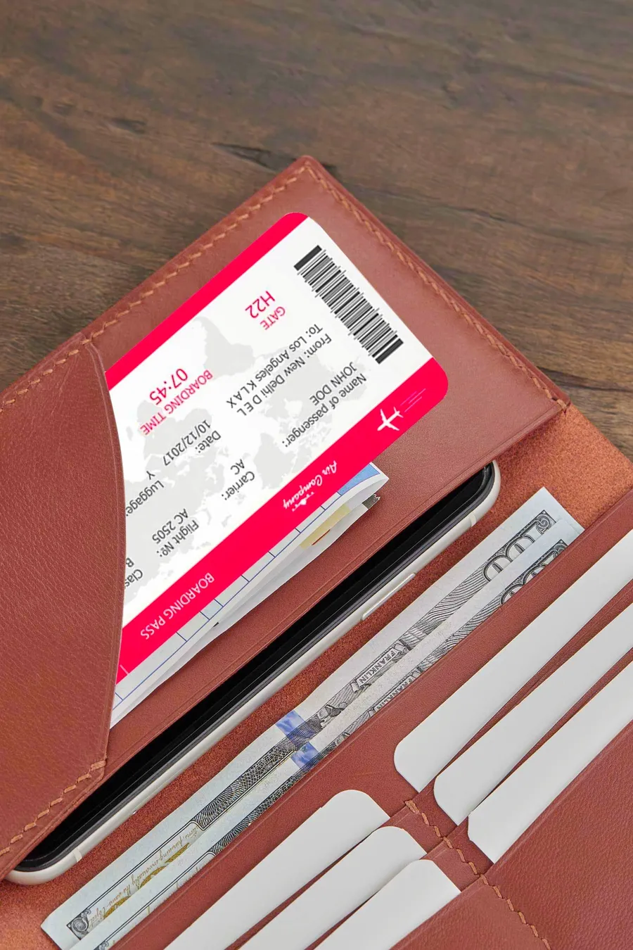 Magnus Kayışlı Deri Cüzdan