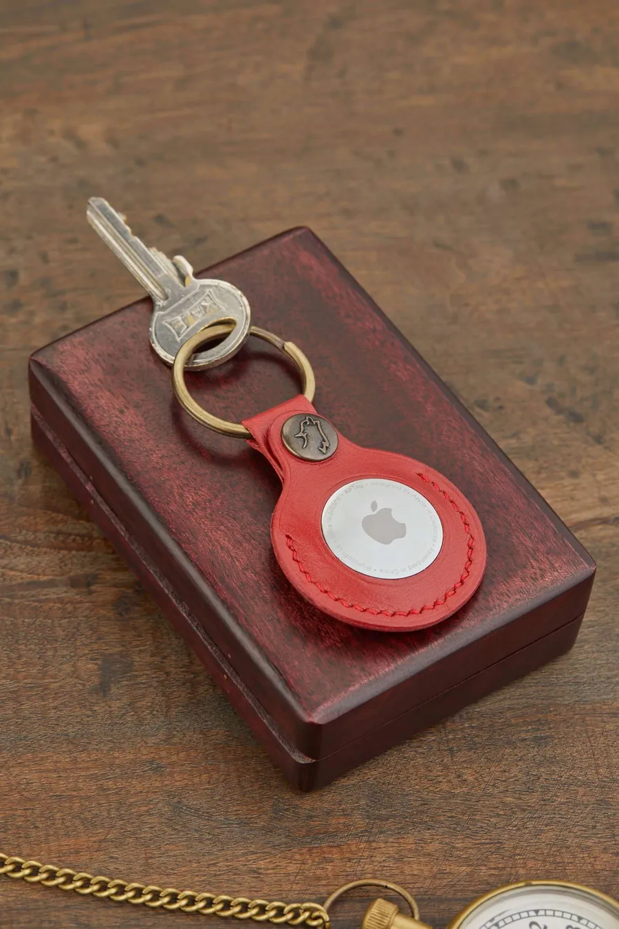 Monte Deri AirTag Kılıfı