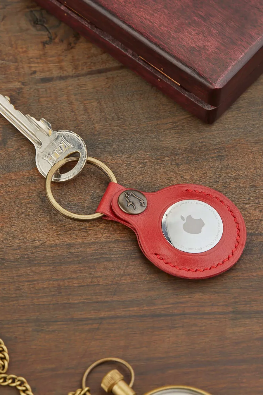 Monte Deri AirTag Kılıfı