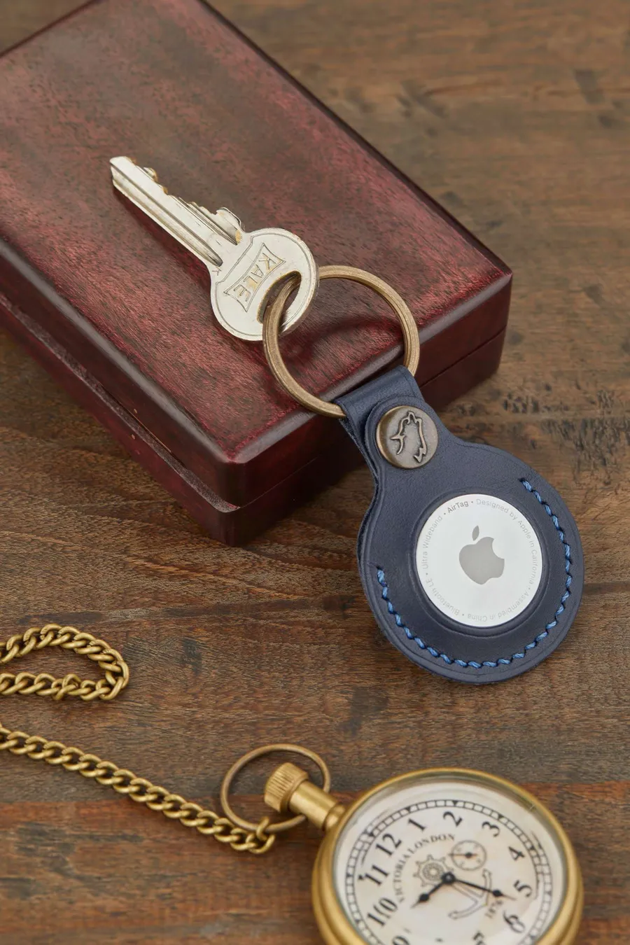 Monte Deri AirTag Kılıfı