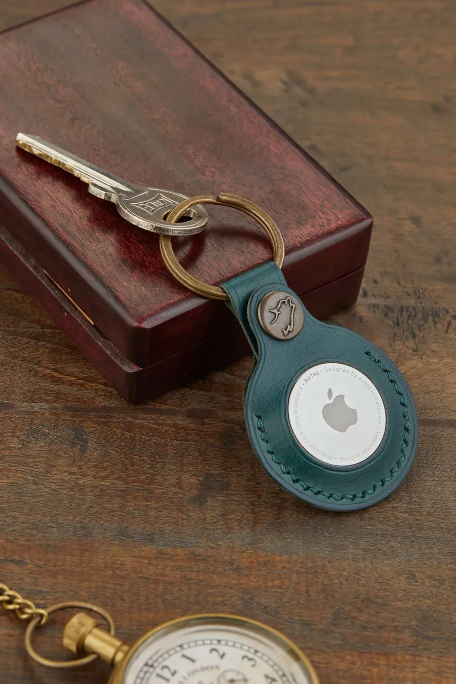 Monte Deri AirTag Kılıfı