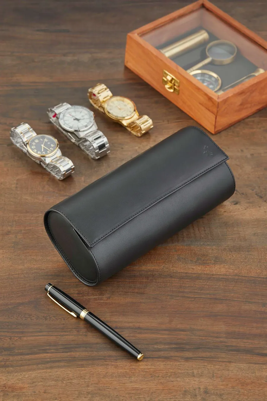 Monte Deri 3'li Saat Kutusu